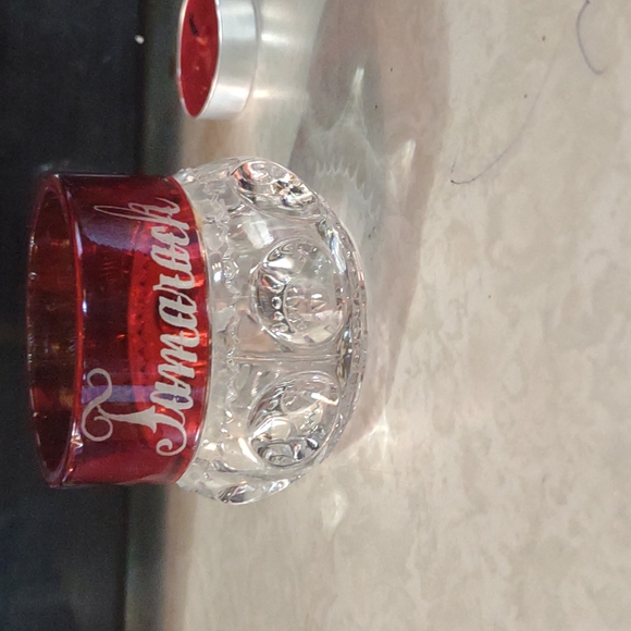 Vintage Small Tamarack Ruby crystal glass. - Picture 4 of 8